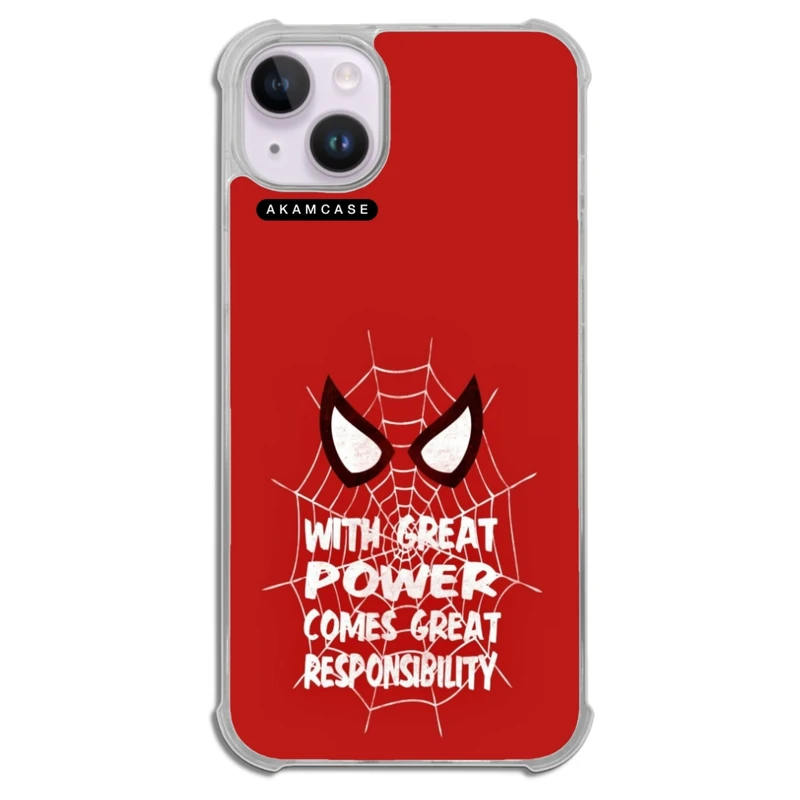 کاور آکام مدل AMCWTA14PLUS-SPIDERMAN18 مناسب برای گوشی موبایل اپل iPhone 14 Plus