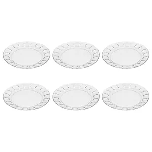 پیش دستی شیشه و بلور اصفهان مدل گلاله بسته 6 عددی