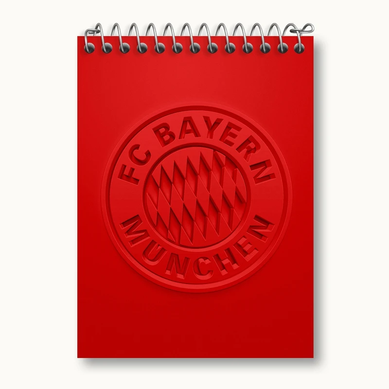 دفتر یادداشت 50 برگ خندالو مدل باشگاه بایرن مونیخ کد 26665