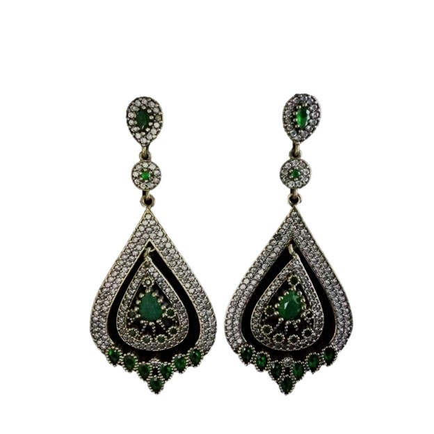 گوشواره نقره زنانه مدل glsr-1008