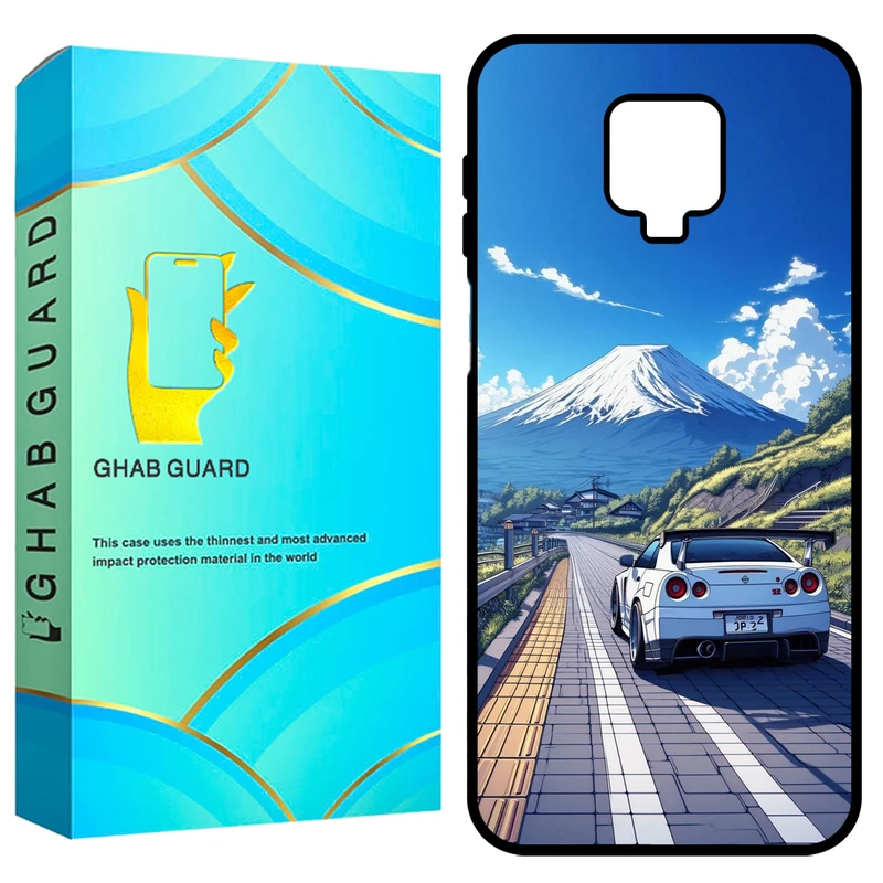 کاور قاب گارد طرح ماشین مدل GCHPN9S مناسب برای گوشی موبایل شیائومی Redmi Note 9S / Redmi Note 9 Pro / Redmi Note 9 Pro Max