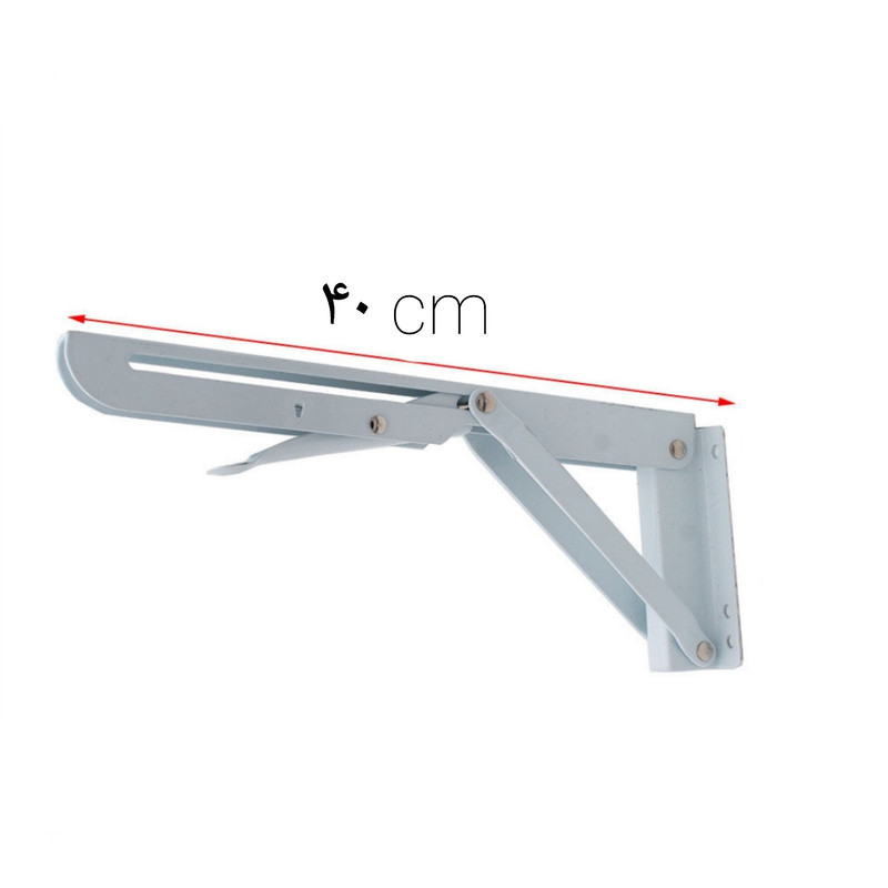 پایه نگهدارنده طبقه دیواری مدل 40cm  بسته 2 عددی