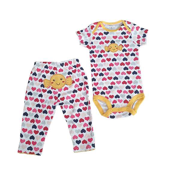 ست بادی و شلوار نوزادی کارترز مدل 976