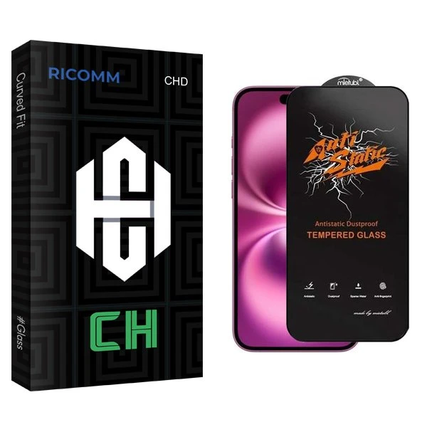 محافظ صفحه نمایش ریکام مدل CH2 Antistatic مناسب برای گوشی موبایل اپل iPhone 16