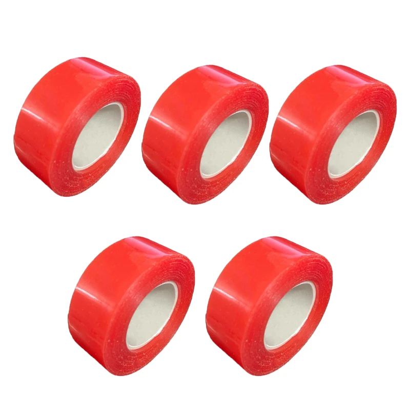 چسب ژله ای دو طرفه شفاف مدل 505 عرض 5 سانتیمتر طول 5 متر بسته 5 عددی