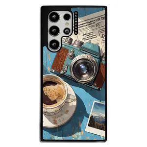 AKAM AMC-WSGS22U-COFFEE-1 Cover For Samsung Galaxy S22 Ultra