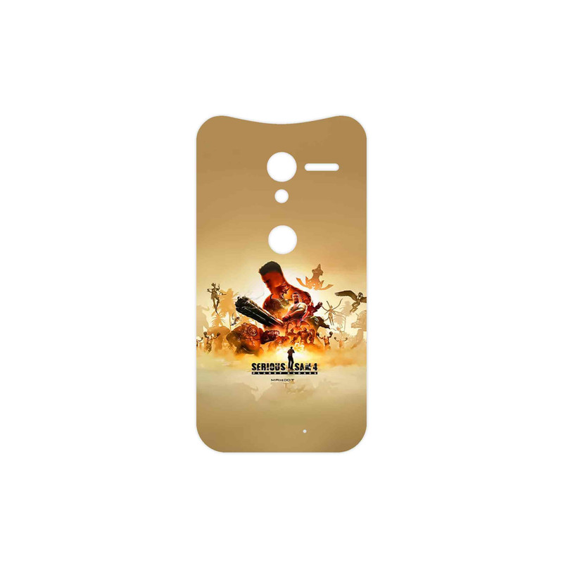 برچسب پوششی ماهوت مدل Serious Sam Game Series مناسب برای گوشی موبایل موتورولا Moto X
