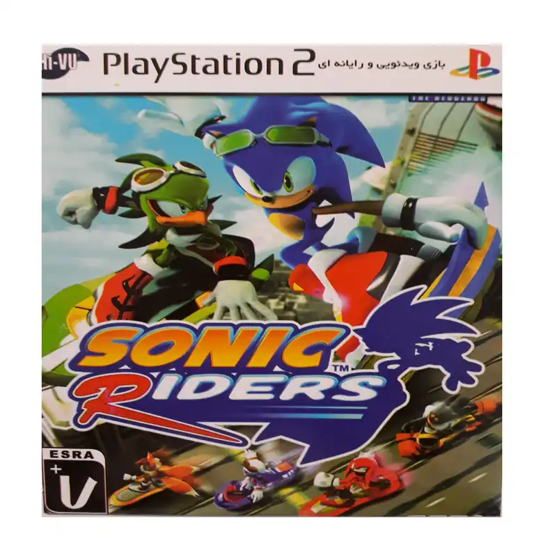 بازی sonic riders مخصوص ps2