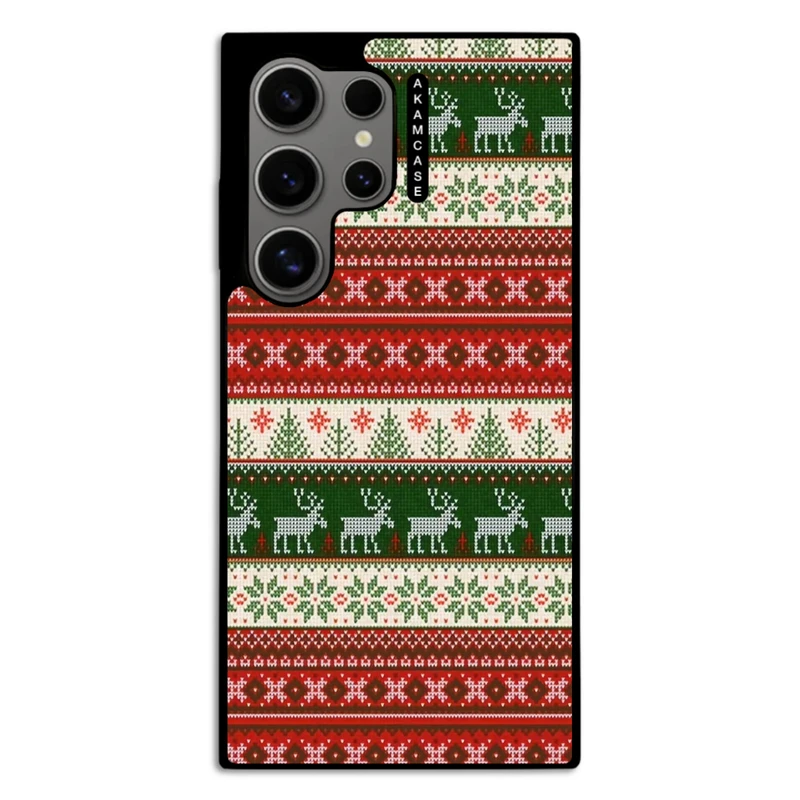 کاور آکام مدل AMC-WSGS24U-CHRISTMAS-15 مناسب برای گوشی موبایل سامسونگ Galaxy S24 Ultra