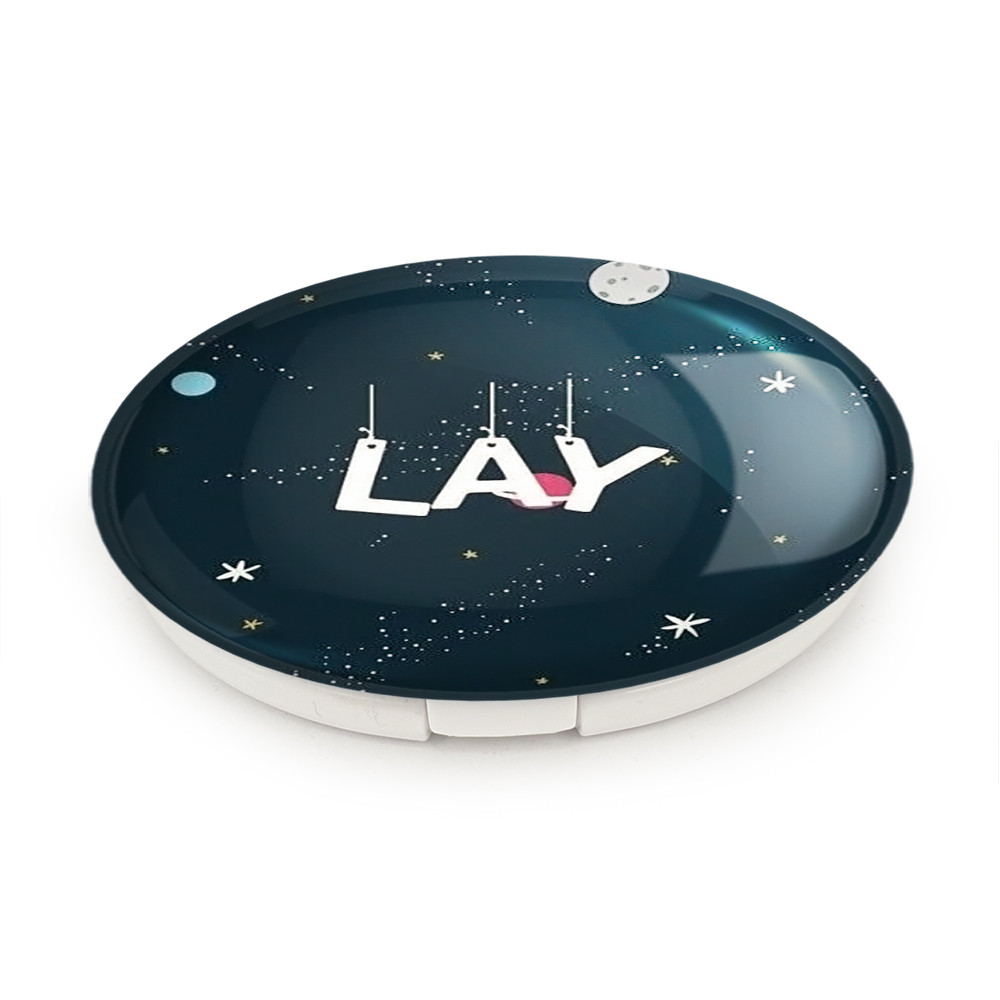 آینه جیبی خندالو طرح گروه اکسو EXO مدل تاشو کد 13629