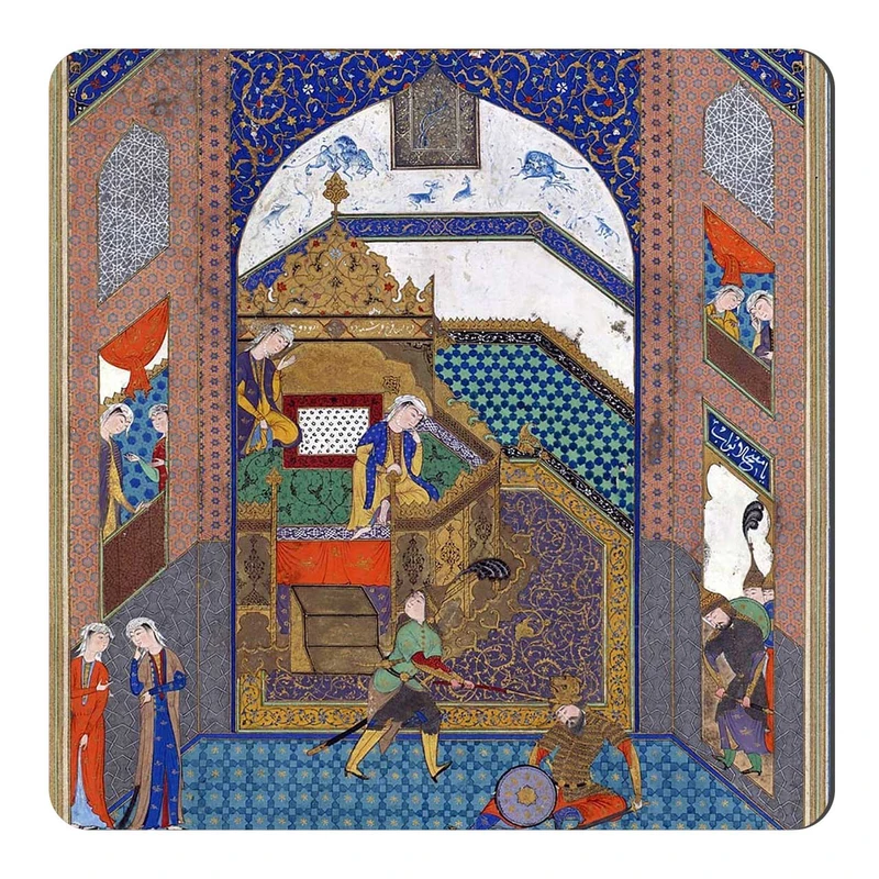  مگنت طرح نگارگری ایرانی کد wmg1061