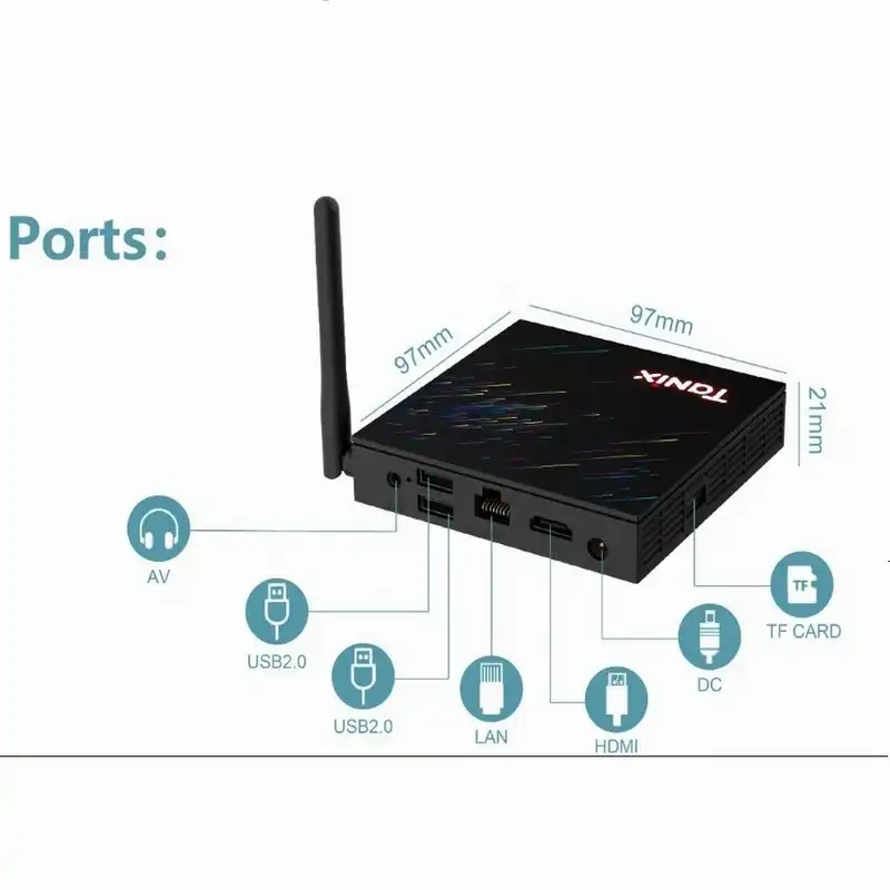 اندروید باکس تانیکس مدل Tx68