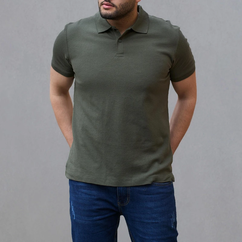 پولوشرت آستین کوتاه مردانه مدل 1014-078