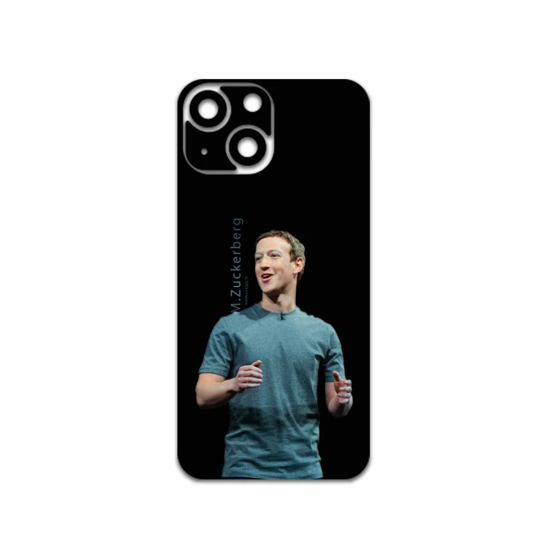 برچسب پوششی ماهوت مدل Mark-Zuckerberg مناسب برای گوشی موبایل اپل iPhone 13 Mini