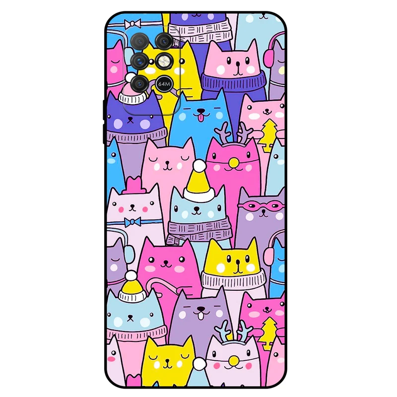 کاور مگافون طرح گربه مدل 8065 مناسب برای گوشی موبایل اینفینیکس Note 8      