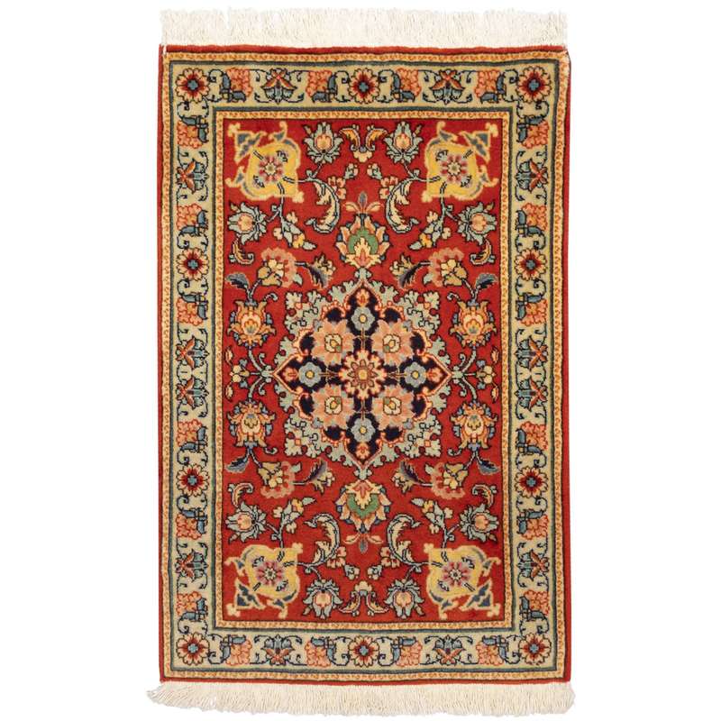 فرش قدیمی دستباف نیم متری سی پرشیا کد 157045 یک جفت