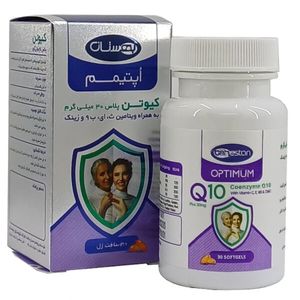 سافت ژل کیوتن پلاس اپتیمم بهستان -30 میلیگرم بسته 30 عددی