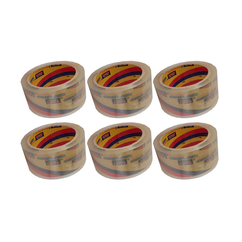 چسب پهن میم مدل 01 عرض 4.8 سانتی متر مجموعه 6 عددی چسب پهن میم مدل 01 عرض 4.8 سانتی متر مجموعه 6 عددی