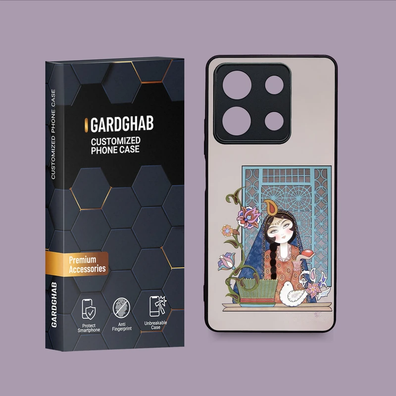  کاور گارد قاب مدل دخترانه مناسب برای گوشی موبایل شیائومی Redmi Note 13 5G