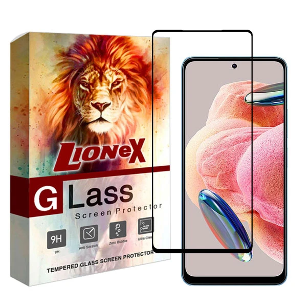 محافظ صفحه نمایش لایونکس مدل FULZPLUS مناسب برای گوشی موبایل شیائومی Redmi Note 12 4G