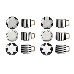 سرویس چای خوری 12 پارچه 6 نفره مدل KRD طرح راه اره