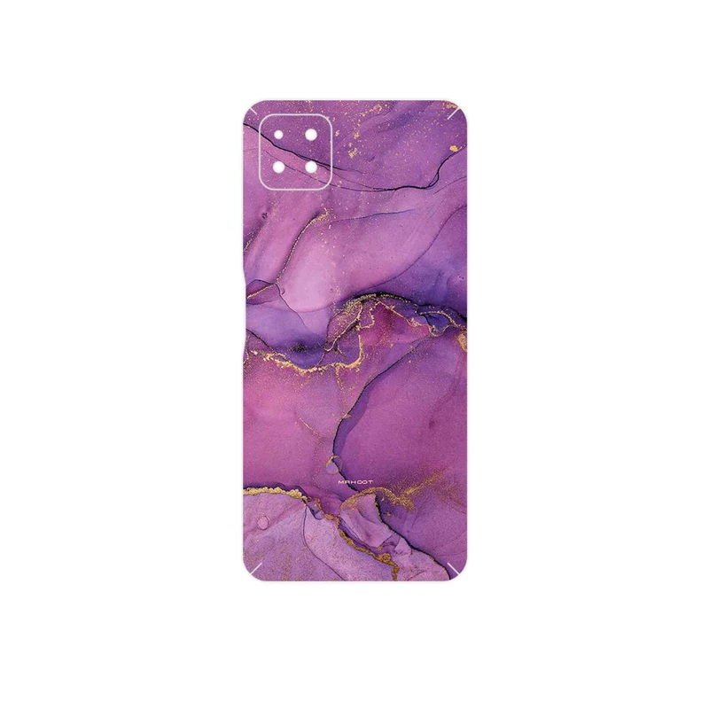 برچسب پوششی ماهوت مدل Purple Marble مناسب برای گوشی موبایل هوآوی Nova Y60