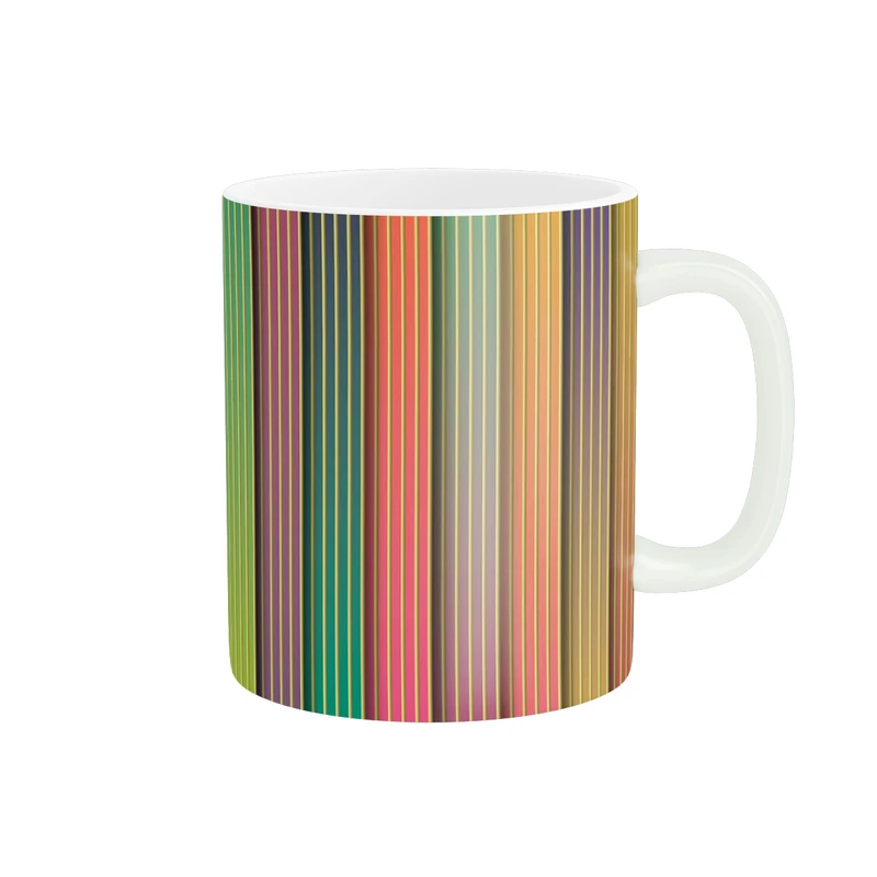 ماگ پاد آفرین طرح رنگارنگ کد 4345