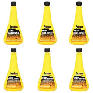مکمل سوخت پرستون مدل Octane Booster 0 to 60 حجم 473 میلی لیتر بسته 6 عددی