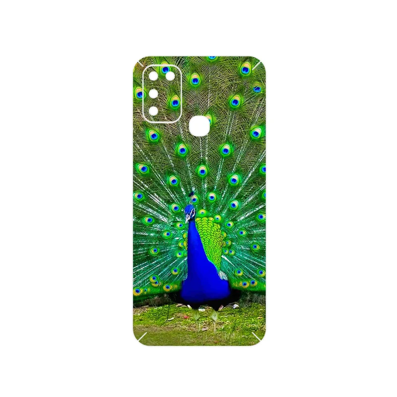 برچسب پوششی ماهوت مدل Peacock مناسب برای گوشی موبایل اینفینیکس Hot 11 Play