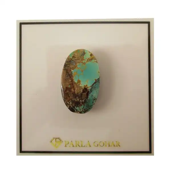 سنگ فیروزه نیشابوری پارلا گوهر کد 5728