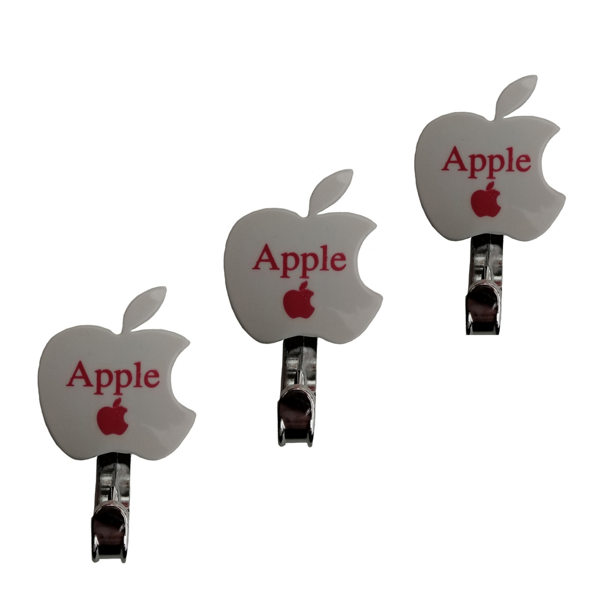قلاب آویز آشپزخانه مدل سیب کد 1 بسته 3 عددی