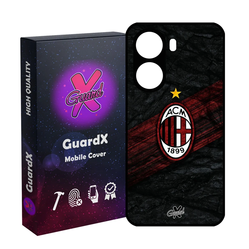 کاور گارد ایکس طرح AC Milan مدل 10057 مناسب برای گوشی موبایل شیائومی Redmi A5 / Poco C71