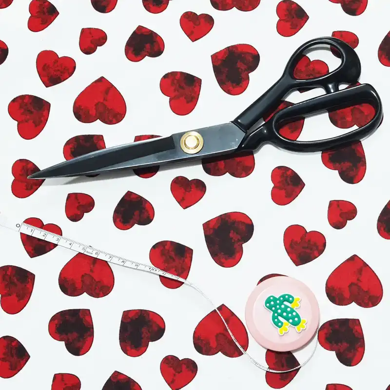 پارچه ملحفه طرح قلبی مدل TTA270701