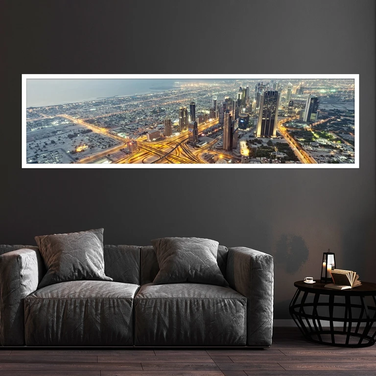 تابلو بکلیت طرح معماری مدرن شهری مدل کشیده W-7441