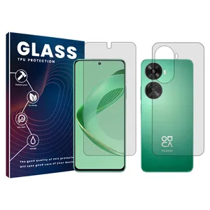 Glass Resistant model transparent screen protector suitable for Huawei Nova 11 SE mobile phone along with the back protector
