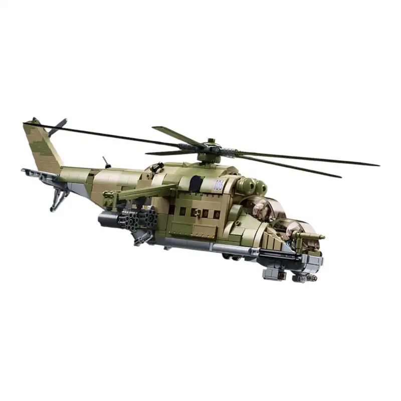 ساختنی اسلوبان مدل بالگرد میل 24 کد 18