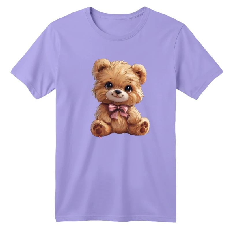 تی شرت آستین کوتاه بچگانه مدل خرس بامزه