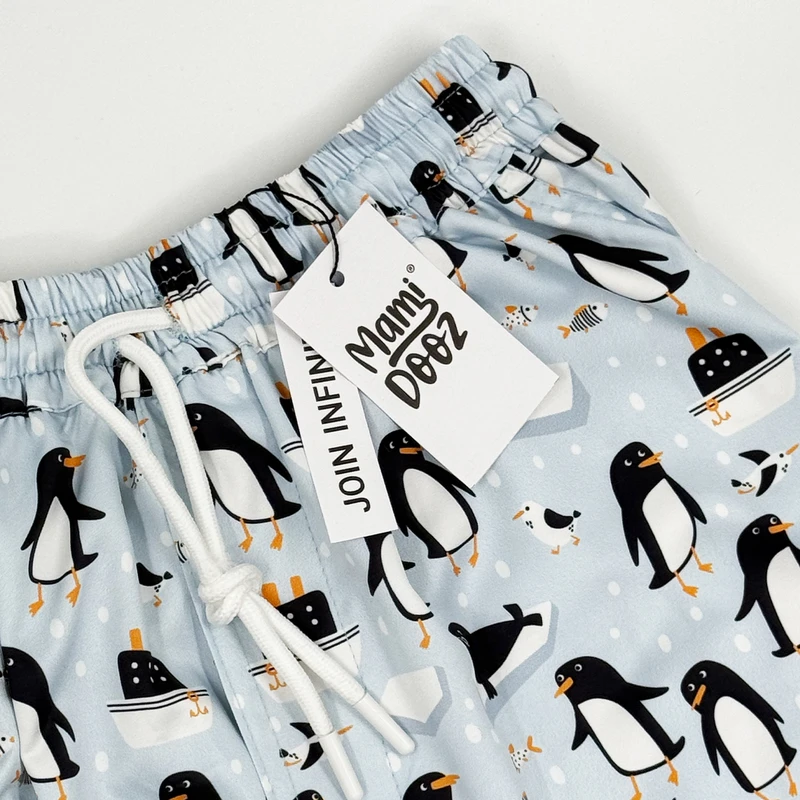 عکس شماره 5 : شلوارک مردانه مامی دوز مدل پنگو سیتی