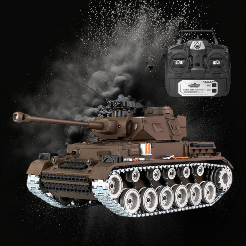 تانک بازی کنترلی مدل  تیرانداز German Panther III diecast