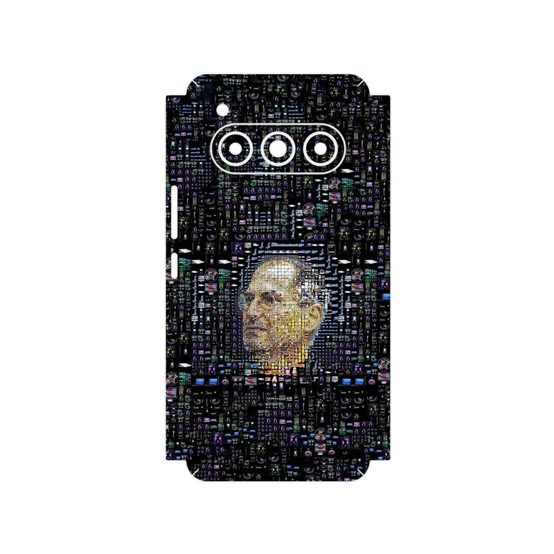 برچسب پوششی ماهوت مدل Collage of Steve Jobs 2 مناسب برای گوشی موبایل داریا Bond II Lite 5G