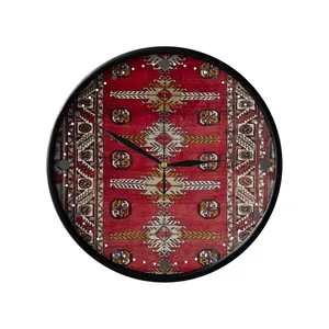 ساعت دیواری مدوپد طرح فرش کردی مدل C-Kordi07
