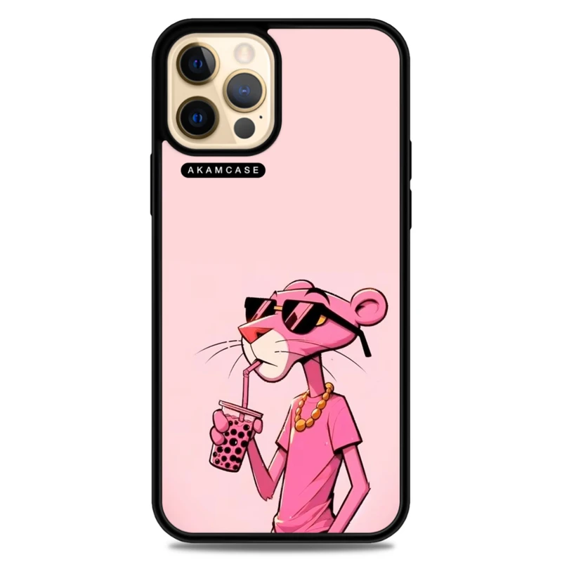 کاور آکام مدل AMC-WA12PRO-PINK PANTHER2 مناسب برای گوشی موبایل اپل iPhone 12 Pro