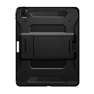 کیف کلاسوری اسپیگن مدل Rugged Armor Pro مناسب برای تبلت اپل iPad Pro 12.9 inch 2021 / 2020 / 2018