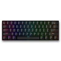 کیبورد گیمینگ ردراگون مدل DRACONIC K530 PRO، سوییچ مکانیکال قهوهای، Tenkeyless، نورپردازی RGB