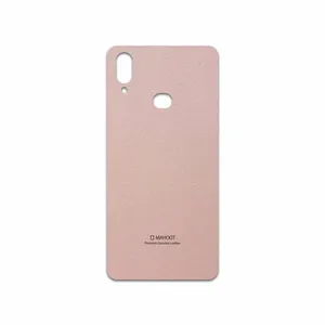 MAHOOT Rose Gold Leather Cover Sticker for Samsung Galaxy A10s