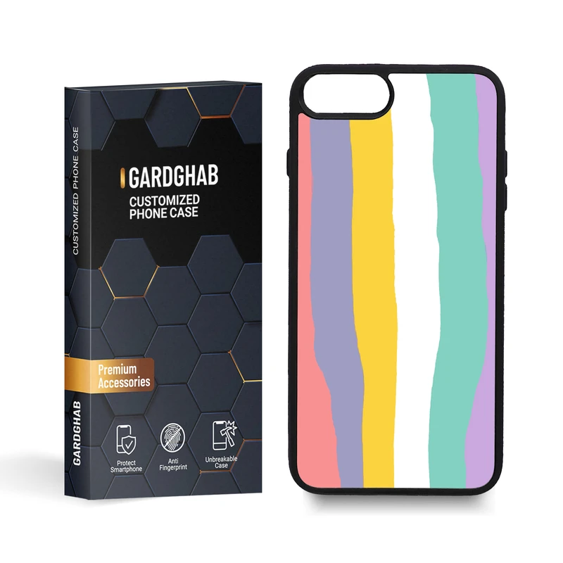 کاور گارد قاب مدل ساده مناسب برای گوشی موبایل اپل IPhone 7 Plus / 8 Plus