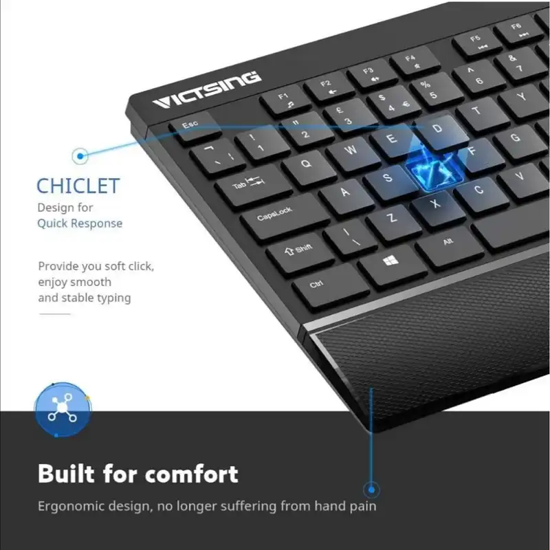 کیبورد و ماوس ویکتسینگ مدل PC132A