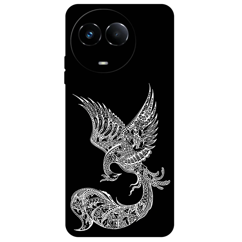 کاور مگافون طرح ققنوس مدل 1629 مناسب برای گوشی موبایل ریلمی 11 5G / 11X