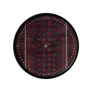 ساعت دیواری مدوپد طرح قالیچه بلوچ سراسر مدل C-balouch43