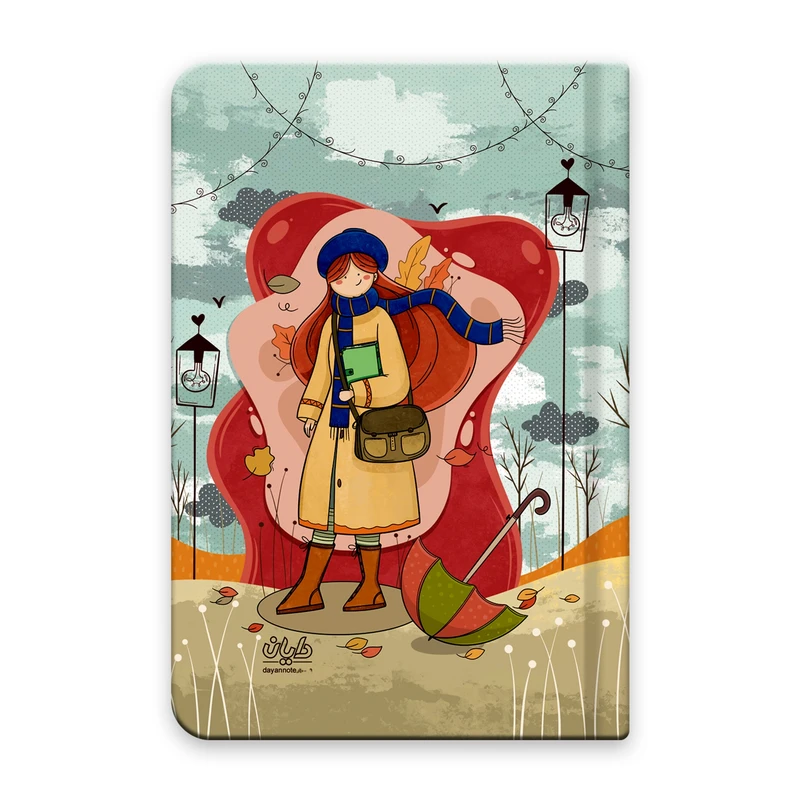 دفتر برنامه‌ریزی 120 برگ دایان مدل آلیس کد 7-631